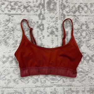 Victoria's Secret PINK Sport Bra Ultimate Lightly Lined Red Bra Size XS
